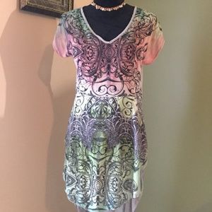 Short in the front longer in the back